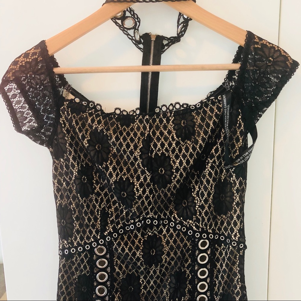 NWT Lace choker midi dress - Picture 6 of 8